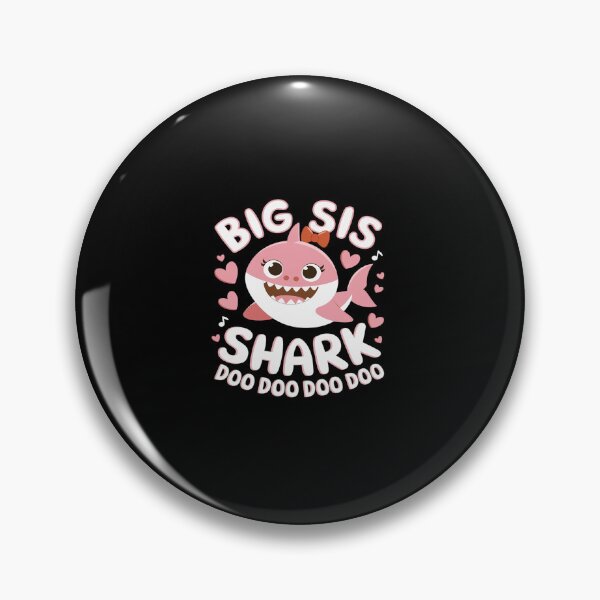 Item preview, Kids Big Sis Shark Big Sister  designed and sold by SyntaxClaw.