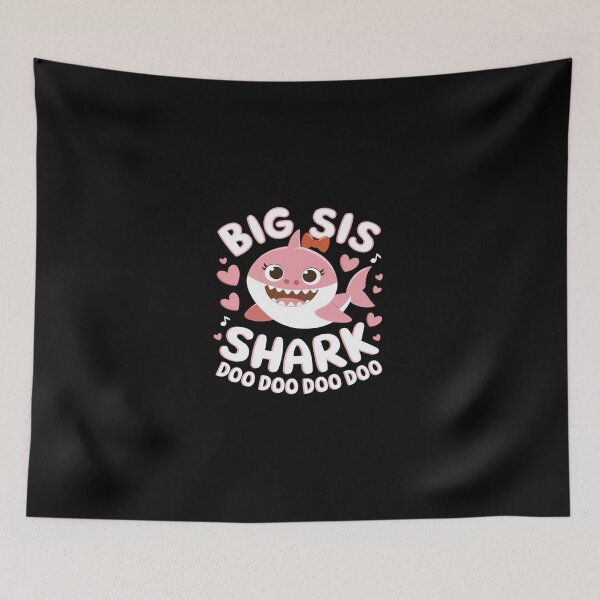 Item preview, Kids Big Sis Shark Big Sister  designed and sold by SyntaxClaw.