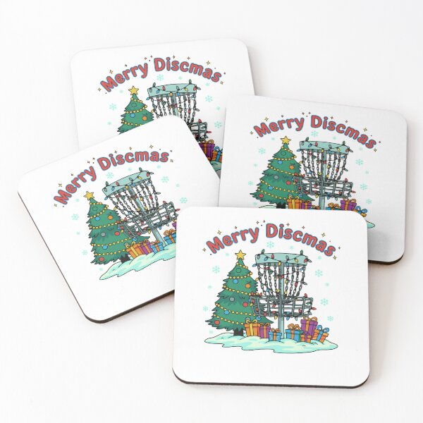 Item preview, Merry Discmas Disc Golf Basket Christmas Tree designed and sold by LuminOrb.