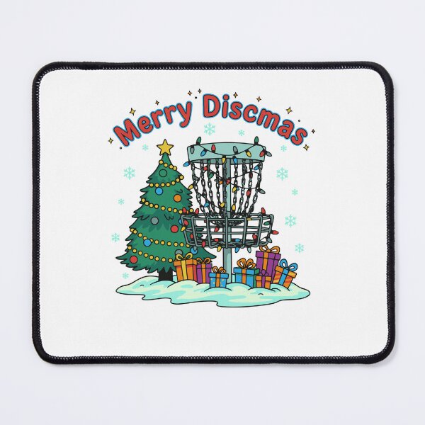 Item preview, Merry Discmas Disc Golf Basket Christmas Tree designed and sold by LuminOrb.