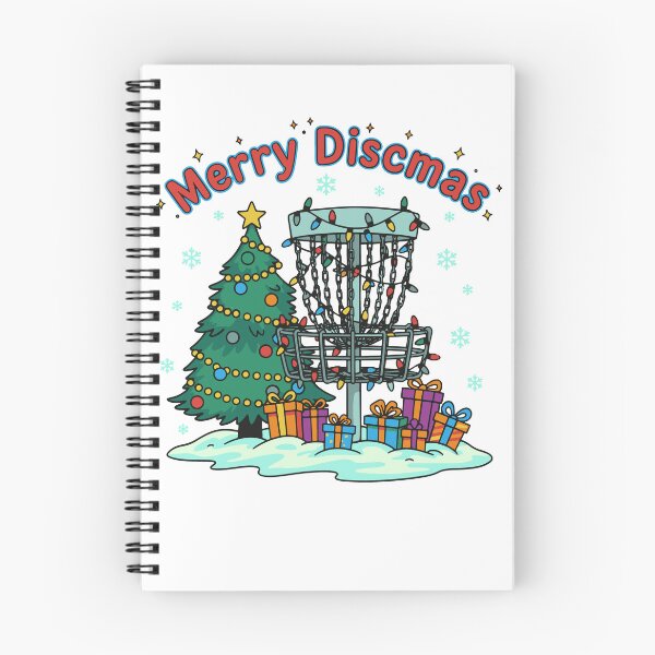 Item preview, Merry Discmas Disc Golf Basket Christmas Tree designed and sold by LuminOrb.