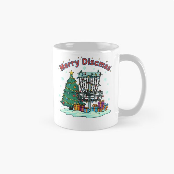 Item preview, Merry Discmas Disc Golf Basket Christmas Tree designed and sold by LuminOrb.