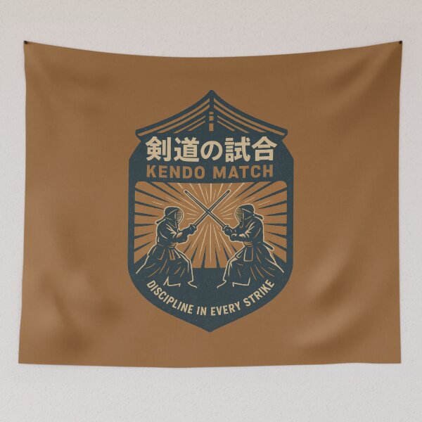Item preview, Every Strike Echoes In Kendo Spirit designed and sold by EdvvinStudios.