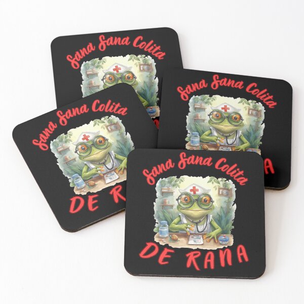 Item preview, Sana Sana Colita De Rana Funny Illustration designed and sold by StaticMood.