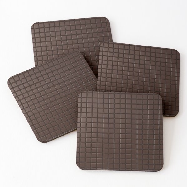 Item preview, Black Chocolate Pattern designed and sold by AnimeShin.
