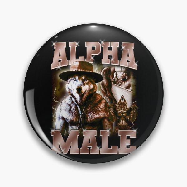 Artikelvorschau, Alpha-Männchen-Wolf-Meme entworfen und verkauft von bngfx.