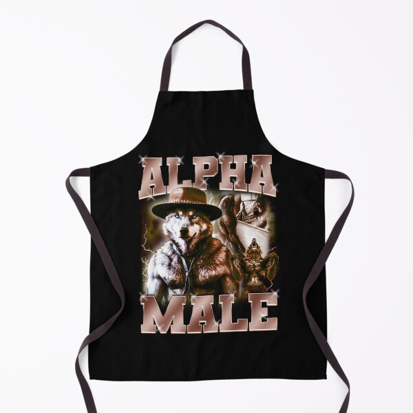 Item preview, Alpha Male Wolf Meme designed and sold by bngfx.