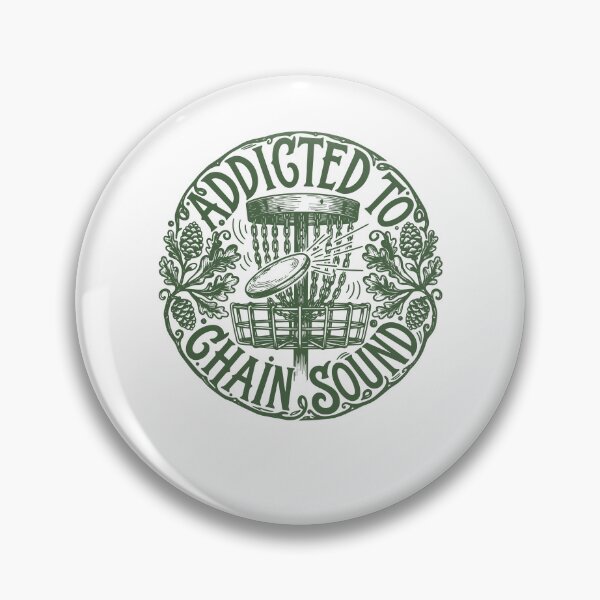 Item preview, Addicted To Chain Sound Disc Golf Disc Golfer designed and sold by LuminOrb.