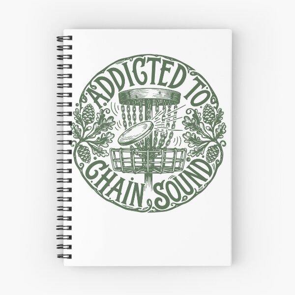 Item preview, Addicted To Chain Sound Disc Golf Disc Golfer designed and sold by LuminOrb.