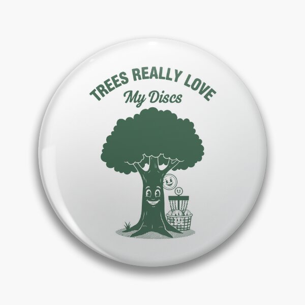 Item preview, Disc Golf Trees Really Love My Discs Funny Disc designed and sold by LuminOrb.