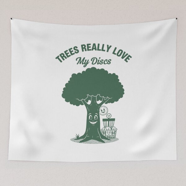Item preview, Disc Golf Trees Really Love My Discs Funny Disc designed and sold by LuminOrb.