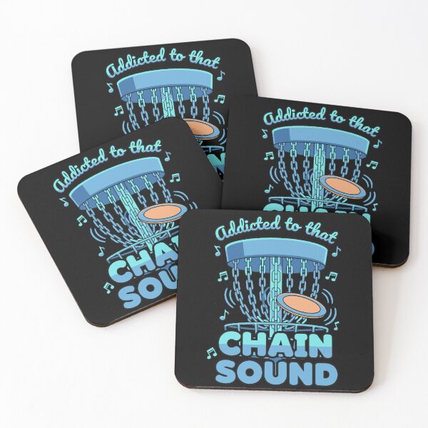 Item preview, Addicted To That Chain Sound Disc Golf Funny Disc designed and sold by LuminOrb.