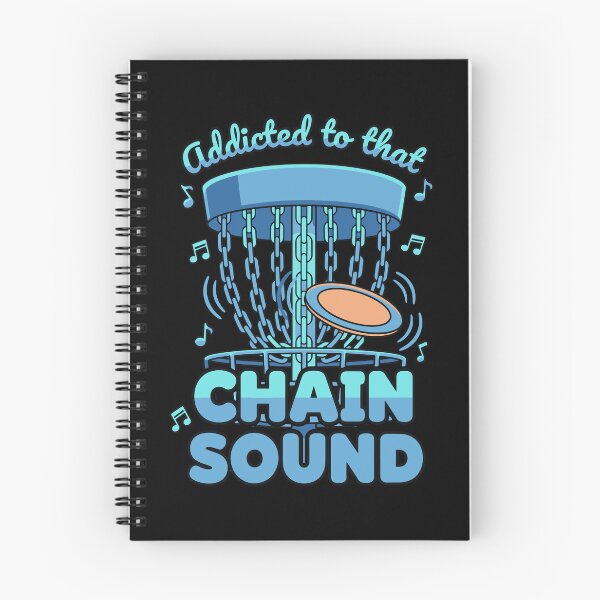 Item preview, Addicted To That Chain Sound Disc Golf Funny Disc designed and sold by LuminOrb.