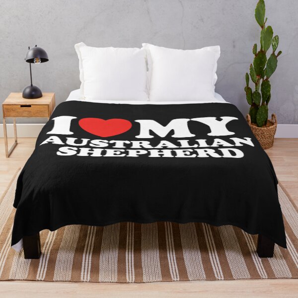 Item preview, I Love My Australian Shepherd designed and sold by shitpostee.