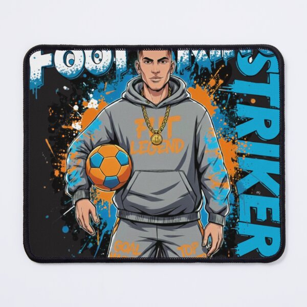Item preview, The Ultimate Footy King Striker T-Shirt designed and sold by Kikaytv.com.