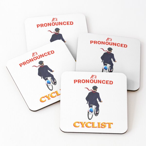Item preview, IT'S PRONOUNCED CYCLIST designed and sold by oddwonders.