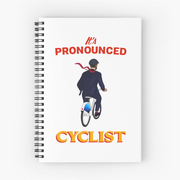 Item preview, IT'S PRONOUNCED CYCLIST designed and sold by oddwonders.