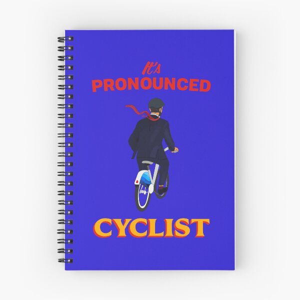 Item preview, IT'S PRONOUNCED CYCLIST designed and sold by oddwonders.