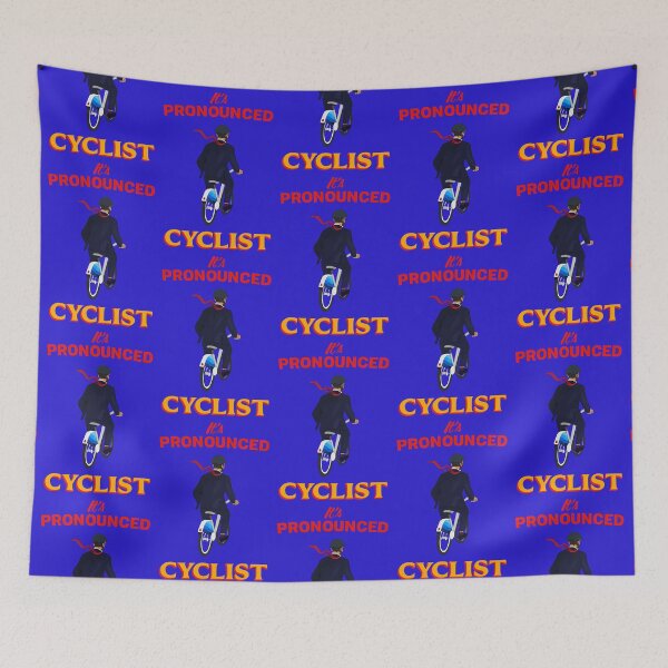 Item preview, IT'S PRONOUNCED CYCLIST designed and sold by oddwonders.