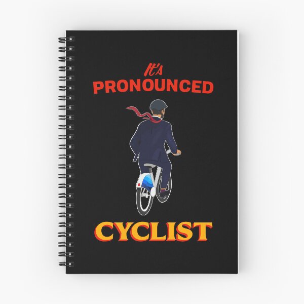 Item preview, IT'S PRONOUNCED CYCLIST designed and sold by oddwonders.