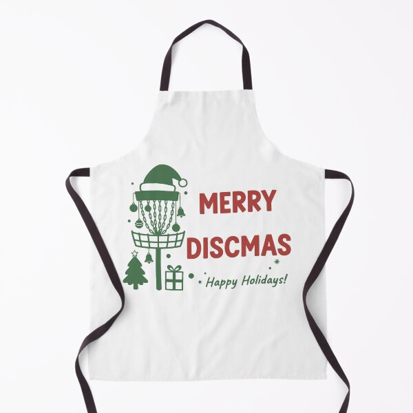 Item preview, Merry Discmas Happy Holidays Disc Golf Basket designed and sold by LuminOrb.