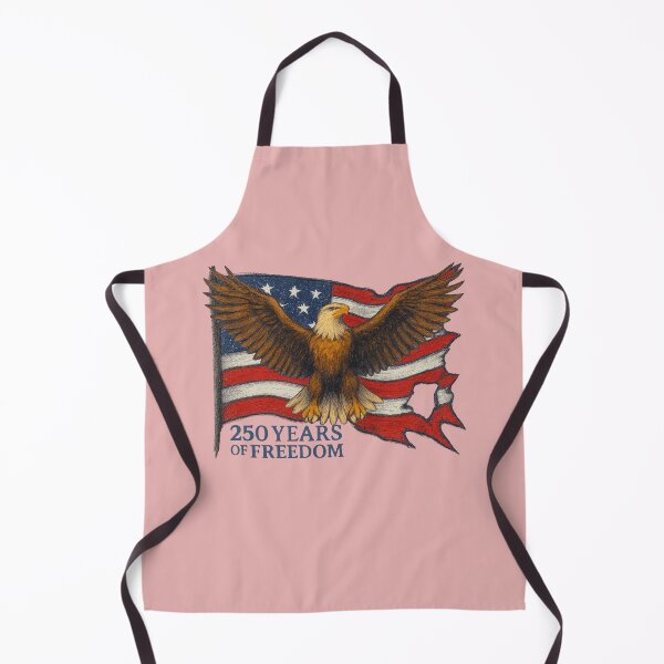 Item preview, Vintage Patriotic Eagle – 250 Years of Freedom designed and sold by BreezifyDesignStudio.