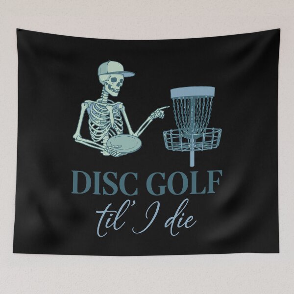 Item preview, Disc Golf Til I Die Funny Disc Golfer Flying Disc designed and sold by LuminOrb.