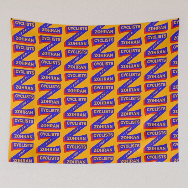 Item preview, CYCLISTS FOR ZOHRAN designed and sold by oddwonders.