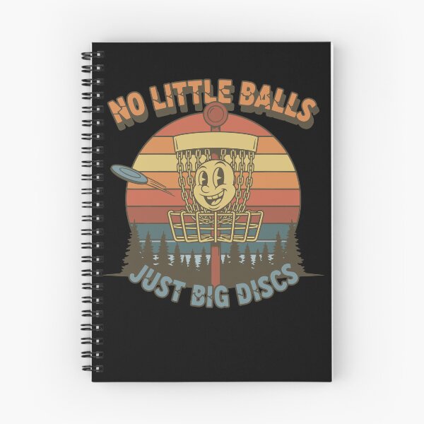 Item preview, No Little Balls Just Big Discs Funny Disc Golf designed and sold by LuminOrb.
