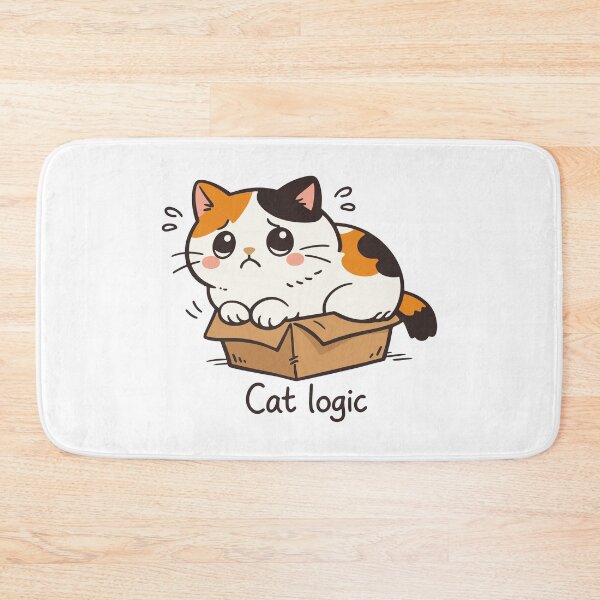 Item preview, Cat Logic designed and sold by SnappyPNG.