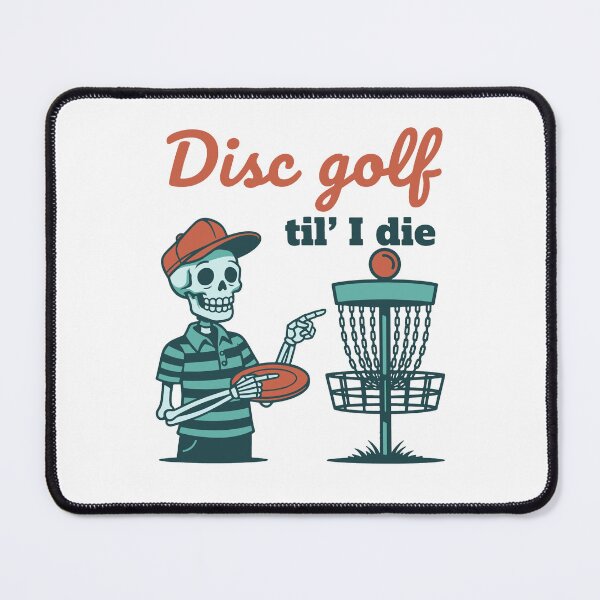 Item preview, Disc Golf Til I Die Funny Disc Golfer Scene designed and sold by LuminOrb.