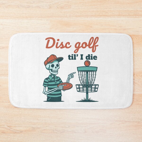 Item preview, Disc Golf Til I Die Funny Disc Golfer Scene designed and sold by LuminOrb.
