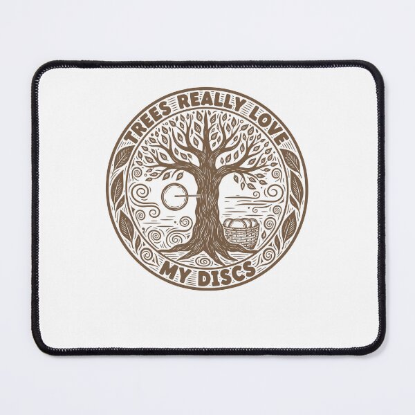 Item preview, Trees Really Love My Discs Disc Golf Fun designed and sold by LuminOrb.