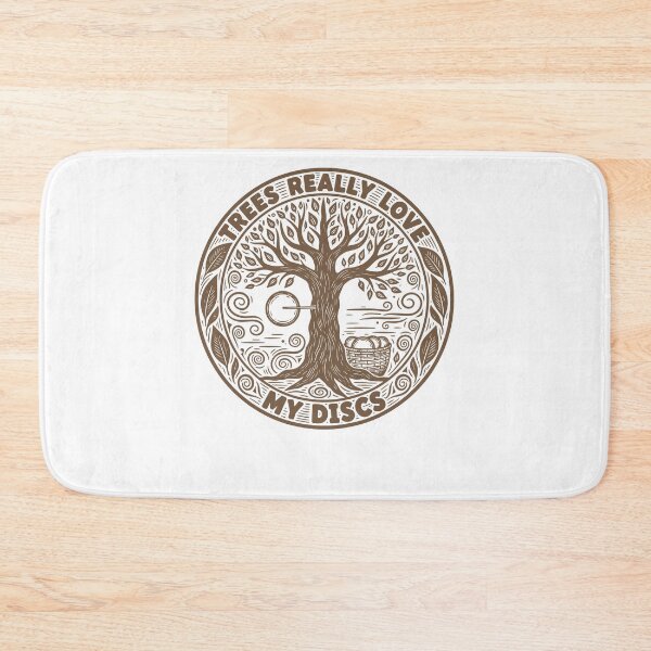 Item preview, Trees Really Love My Discs Disc Golf Fun designed and sold by LuminOrb.