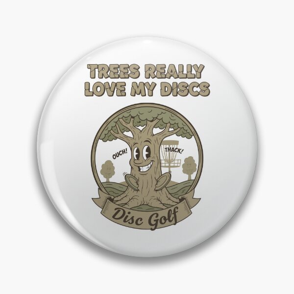 Item preview, Trees Really Love My Discs Disc Golf Funny Disc designed and sold by LuminOrb.