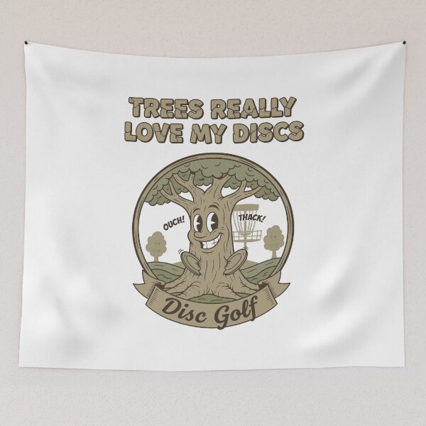 Item preview, Trees Really Love My Discs Disc Golf Funny Disc designed and sold by LuminOrb.
