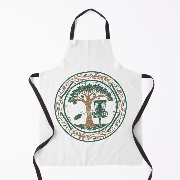Item preview, Disc Golf Scene Flying Disc Tree Disc Golf Basket designed and sold by LuminOrb.