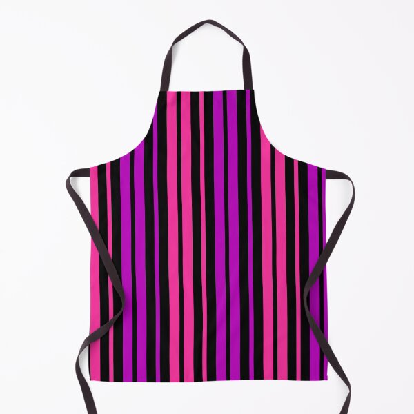 Item preview, Purple Pink Stripes On Black Pattern Design  designed and sold by PatternTitan.
