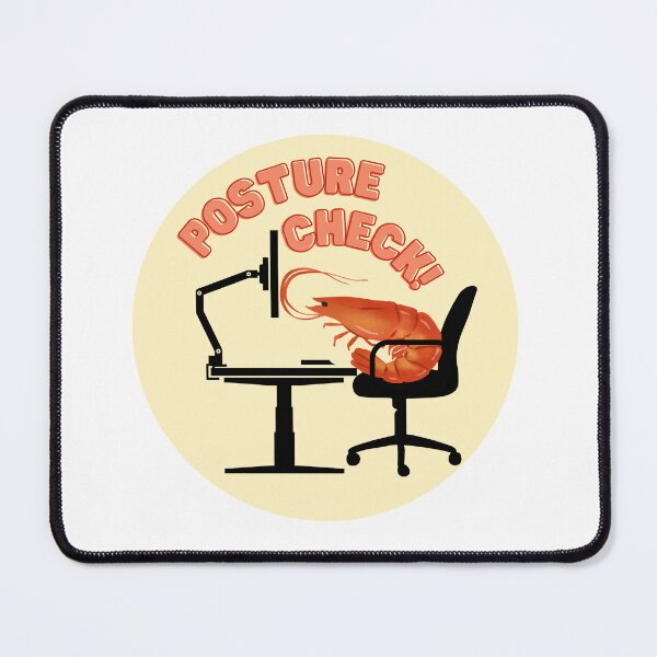 Item preview, Check your posture geel designed and sold by Cages or Wings.