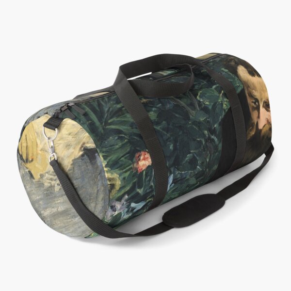 Item preview, Coquette In the Conservatory - Manet Impressionist Art Parody with Pink Bow designed and sold by Open Canvas.
