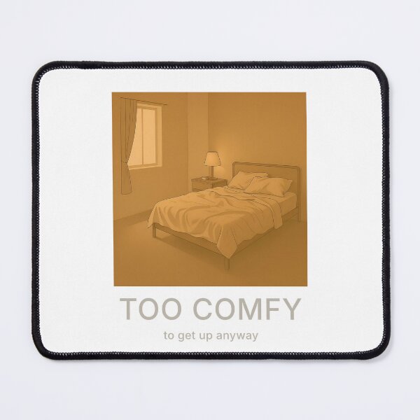 Item preview, Too Comfy To get up anyway – Minimal Bedroom Illustration | Open the Door Series designed and sold by WorkXPlay.