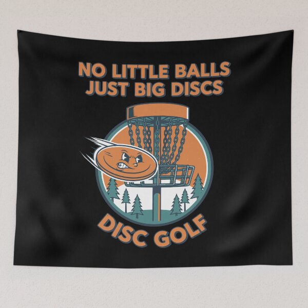 Item preview, No Little Balls Just Big Discs Disc Golf Disc designed and sold by LuminOrb.