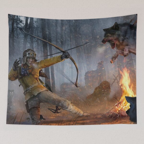 Item preview, Feral Encounter - Lara Croft designed and sold by Kruger8.