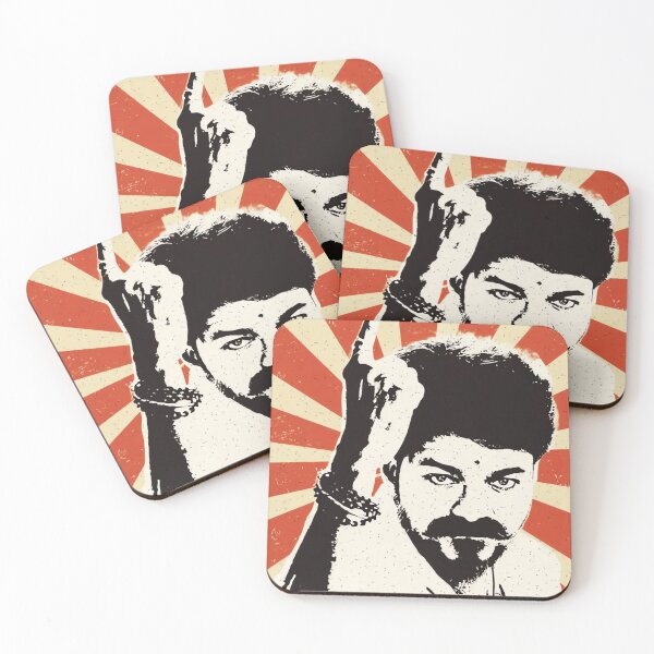 Item preview, Thalapathy Vijay Retro Pop Art designed and sold by stershopepie.