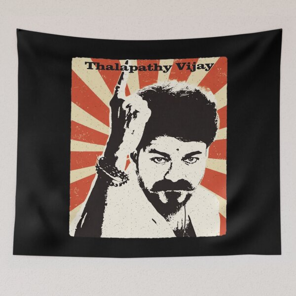 Item preview, Thalapathy Vijay Retro Pop Art designed and sold by stershopepie.