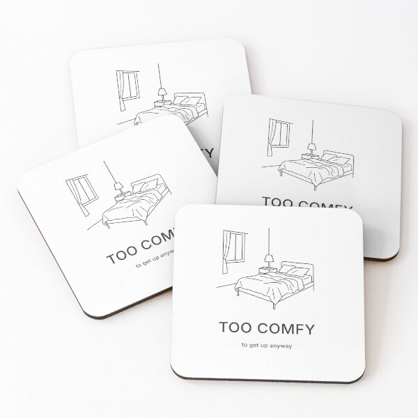 Item preview, Too Comfy To get up anyway – Minimal Bedroom Line Art | Open the Door Series designed and sold by WorkXPlay.