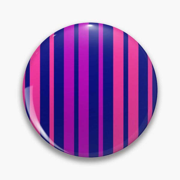 Item preview, Purple Pink Stripes On Blue Pattern Design  designed and sold by PatternTitan.