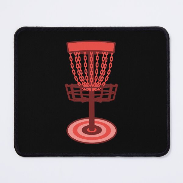 Item preview, Disc Golf Basket Flying Disc Golfing Scene Art designed and sold by LuminOrb.