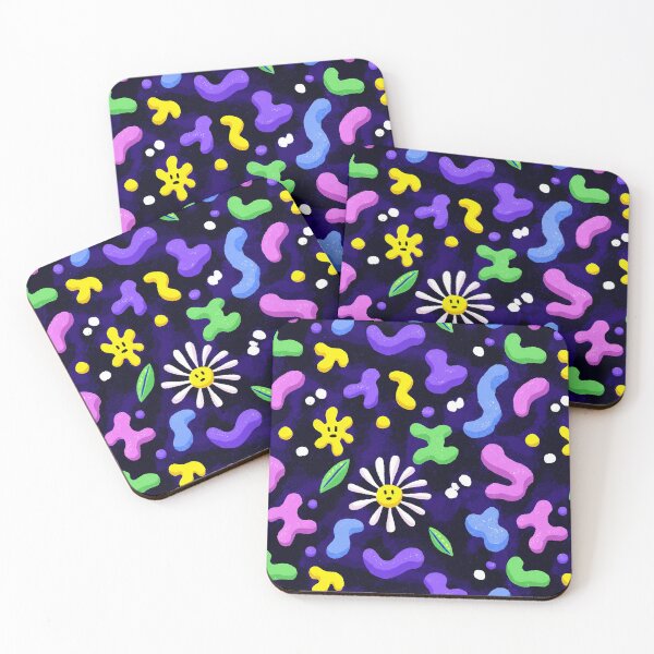 Item preview, Arcade Carpet Smiley Daisy Pattern designed and sold by bubblegoth.