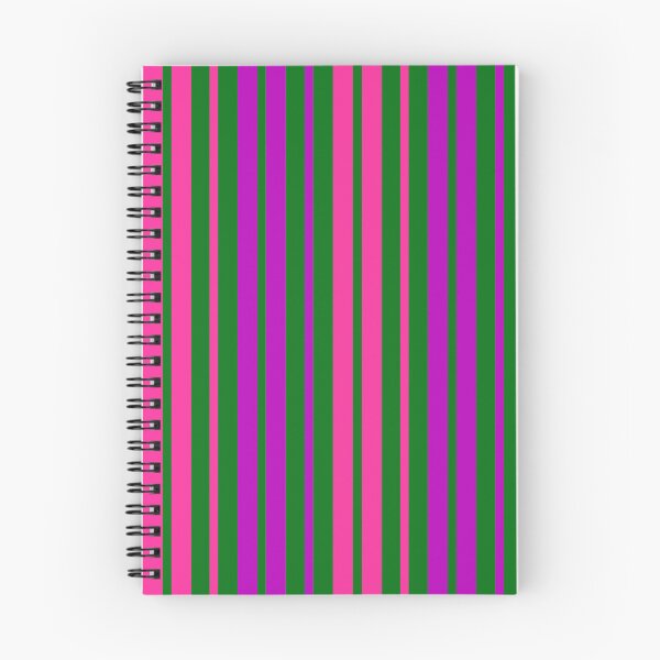 Item preview, Purple Pink Stripes On Green Pattern Design  designed and sold by PatternTitan.